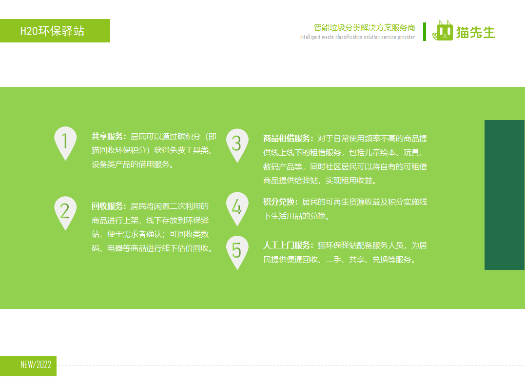 貓先生環(huán)保驛站，積分兌換點(diǎn)功能說明 ，垃圾房生產(chǎn)廠家