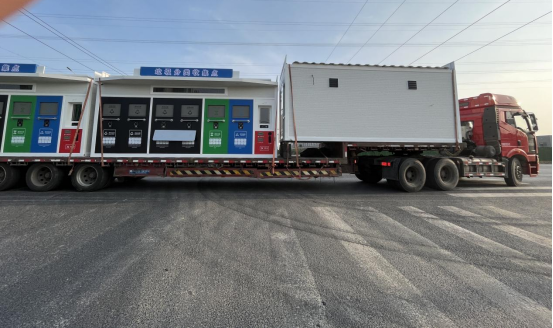 華展貓先生，智能分類垃圾房，小區垃圾分類解決方案