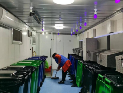 智能垃圾分類房，清潔小屋，垃圾分類收集站，分類垃圾亭生產廠家