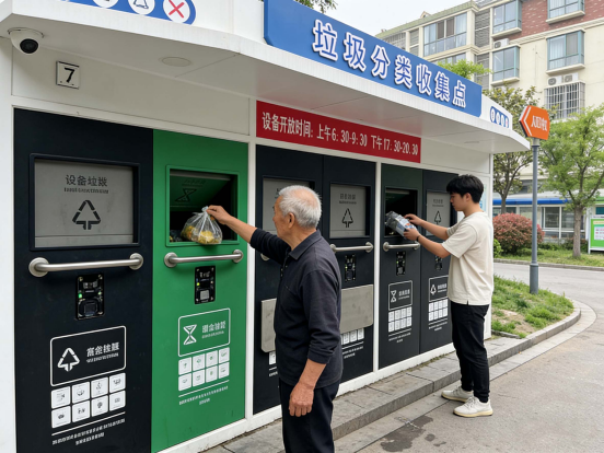 1772431161898270.png 江蘇貓先生智能分類垃圾房,清潔小屋,垃圾分類收集站生產(chǎn)廠家